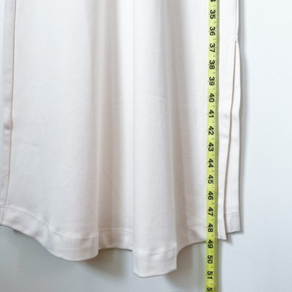 NEW AYR The Scout Seashell Midi Dress XS Collared Coastal Quiet Luxury Nautical - Picture 11 of 14